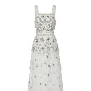 NWT Frock & Frill Irina Embroidered Maxi Dress